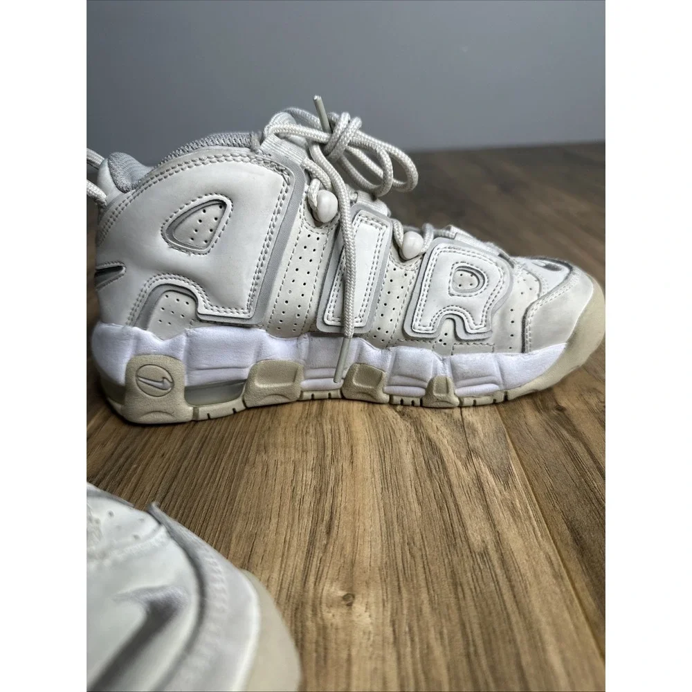 Nike Air More Uptempo GS Pippen Phantom Iron Ore White DM1023-001 Size 4Y‎